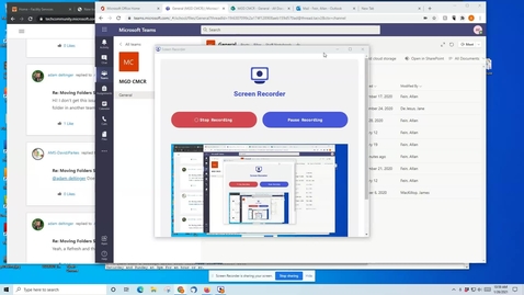 Thumbnail for Moving a Folder in Teams via Sharepoint