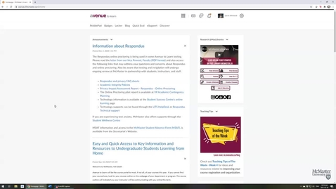 Thumbnail for Quiz Accommodations in Avenue to Learn
