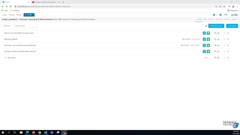 Thumbnail for Echo360: Creating Polls in Echo360