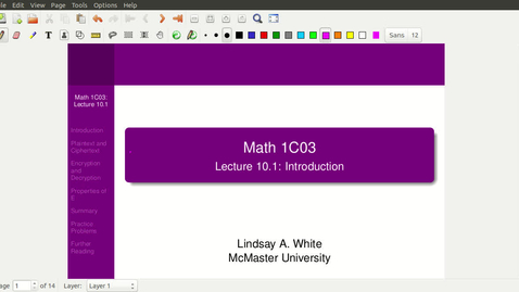 Thumbnail for Lecture 10.1 - Introduction