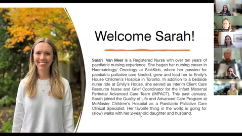 Thumbnail for The Gift of Story: Storytelling to maintain dignity in paediatric care | Sarah Van Meer | Oct 26th, 2023