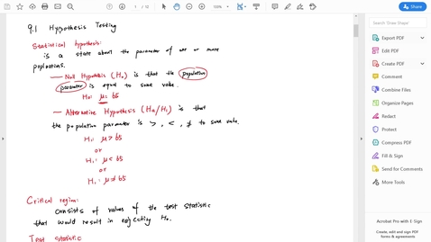 Thumbnail for 022 Hypothesis Test
