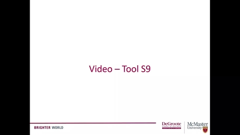 Thumbnail for Video - S9