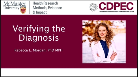 Thumbnail for Week 3. Lecture 4. Verifying the diagnosis