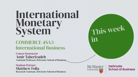 Thumbnail for International Monetary System