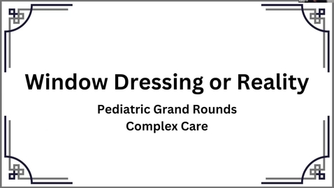 Thumbnail for Window Dressing or Reality | Dr. Ramsay MacNay, Dr. Audrey Lim and Elizabeth Chambers | February 23, 2023