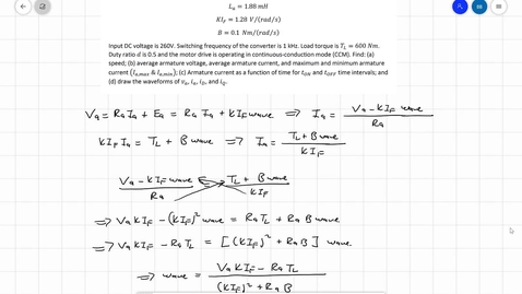 Thumbnail for 20_Tutorial_DC-DC converter drive_Problems_Part4