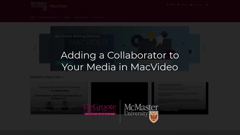 Thumbnail for entry Add Collaborator to MacVideo Media.mp4