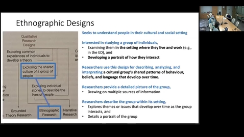 Thumbnail for Qualitative Research Designs - Examples from Medical Education - Dr. Elif Bilgic | Entrustable Professional Activities and Competence Committee Decision Making: Discussion of a Peds Education Research - Dr. Spencer van Mil | November 17, 2022