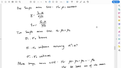Thumbnail for 028 ANOVA for Multiple Means