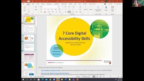 Thumbnail for entry The 7 Core Skills of Accessibility for Document Creation