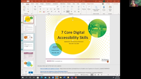 Thumbnail for The 7 Core Skills of Accessibility for Document Creation