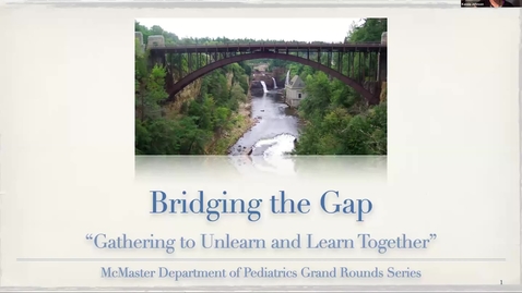 Thumbnail for Bridging the Gap (5/6): Hospitality and Allyship in Clinical Care and Medical Education | April 29, 2021
