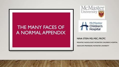 Thumbnail for Normal appendix