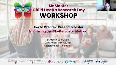 Thumbnail for How to Create a Research Poster | Elizabeth Gunn | February 24, 2025