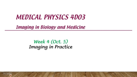 Thumbnail for Week4-Imaging In Practice