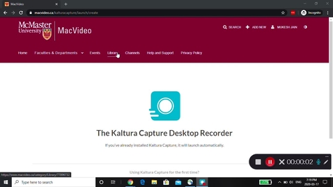 Thumbnail for entry Kaltura Capture recording - March 17th 2020, 7:19:04 pm