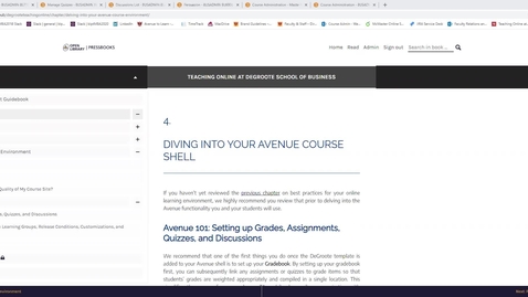 Thumbnail for Avenue to Learn Tools