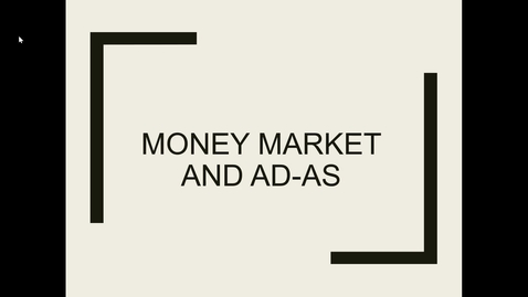 Thumbnail for entry money market and ad as