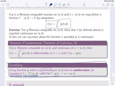 Fundamental Theorem Of Calculus Second Half Macvideo