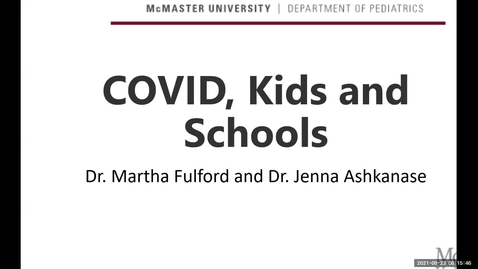 Thumbnail for Kids, COVID &amp; Schools?! | September 23, 2021