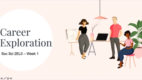 Thumbnail for Week 1 - Career Exploration