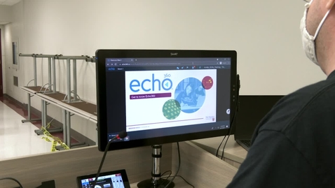 Thumbnail for entry Echo360 Ad Hoc Streaming in an In-Person Classroom