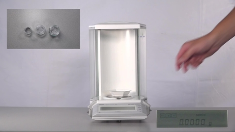 Thumbnail for entry Lab F18: Video 04. Sphere Mass Measurement - Aluminum