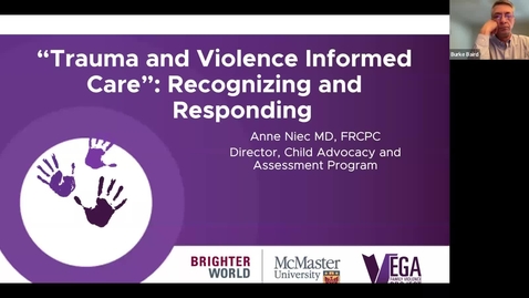 Thumbnail for entry Communicating with a Trauma-and-Violence-Informed Approach | Dr Anne Niec (Jan 27, 2022)