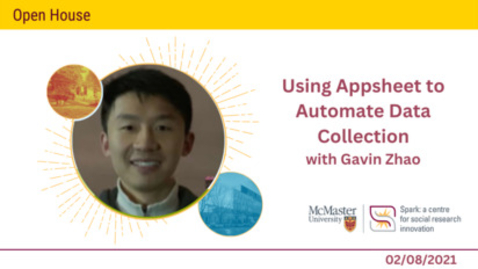 Thumbnail for entry Data Collection in AppSheet with Gavin Zhao