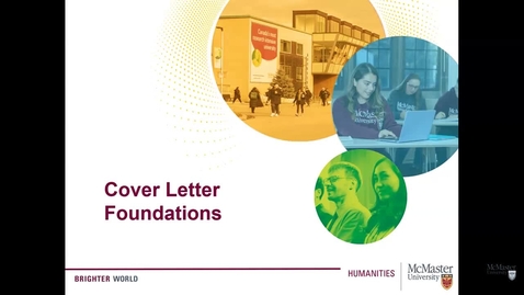 Thumbnail for Cover Letter Foundations