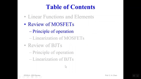 Thumbnail for V00_02_Linearization of MOSFETs_Part1