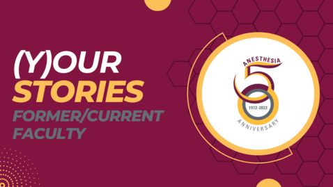 Thumbnail for (Y)OUR STORIES Compilation Video - Former/Current Faculty
