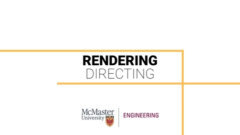 Thumbnail for Rendering in Inventor 106 - Directing
