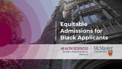 Thumbnail for Equitable Admissions for Black Applicants