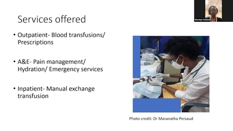 Thumbnail for Pediatric Hematology in Guyana | Dr. Sherelyn Stanton | August 18, 2022