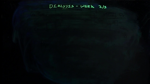 Thumbnail for entry Dialysis: Calculations - W2&amp;3