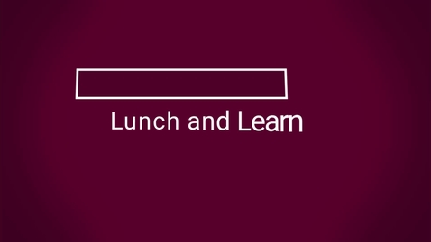 Thumbnail for entry Lunch and Learn - Engaging Lecture Livestreams - What can we learn from YouTube and Twitch?