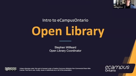 Thumbnail for entry Discover how the Ontario Open Library, PressBooks and H5P can help YOU - with eCampusOntario