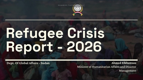 Thumbnail for Refugee Crisis Report (Sudan Topic 1D) - Ahmed Elkhawass