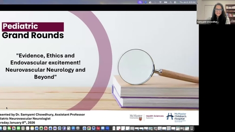 Thumbnail for Evidence, Ethics and Endovascular excitement! Neurovascular Neurology and Beyond | Dr. Samyami Chowdhury | January 8, 2026