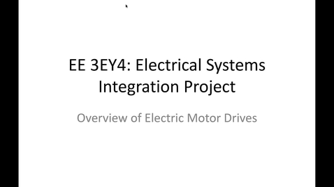Thumbnail for entry 03_Electric Motor Drives_Part1