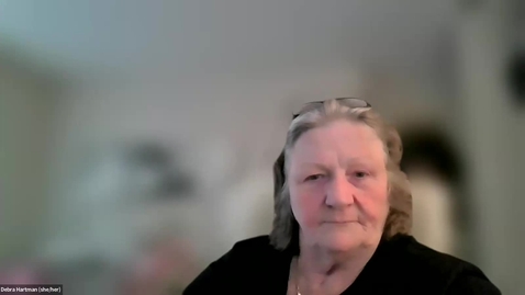 Thumbnail for SEP760: Fall 2023 PFA Interview with Debra Hartman on November 10th