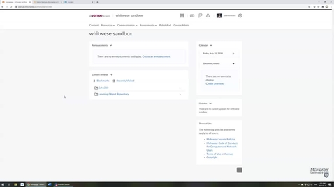 Thumbnail for How to Import Content and Tools from Others into Your Avenue to Learn Course