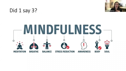 Thumbnail for entry Mindfulness: Do It For The Kids! | Dr. Joanna Humphreys | March 10, 2022