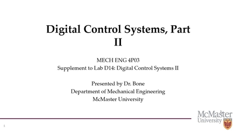 Thumbnail for entry Video Lecture_Lab D14-Digital Controls Systems Part 2