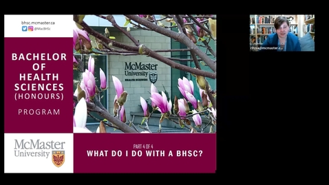 Thumbnail for About BHSc:  Part 4 - What do I do with a BHSc?