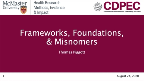Thumbnail for Week 2. Lecture 3. Frameworks, Foundations, and Misnomers