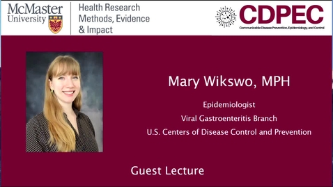 Thumbnail for Week 11. Guest Lecture. Mary Wikswo