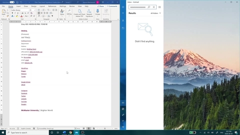 Thumbnail for 04 Outlook 2016 - Accessible Email Signature.mp4